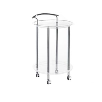 Oresteluchetta Carro de acr&iacute;lico transparente cm h.80 x &oslash;.50