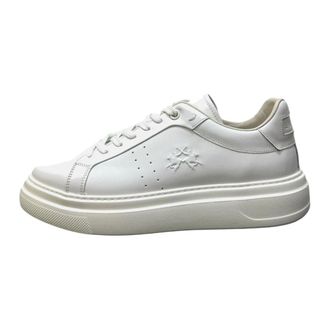La Martina La Martina, Sneakers, male, White, Size: 12 US Lfm261 Low Top Sneakers