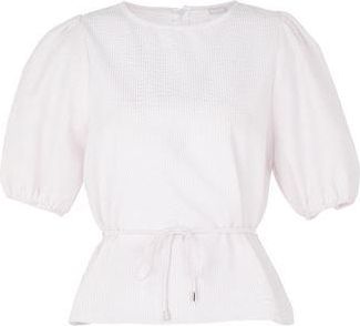 8 by YOOX PUFF S/SLEEVE BLOUSE