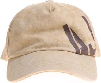 Armani Jeans Baseball Cap - Heren - Petten - Beige - M - Accessoires