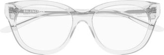 Balenciaga Optical Frame - Dames - Brillen - Grijs - 53 MM - Accessoires