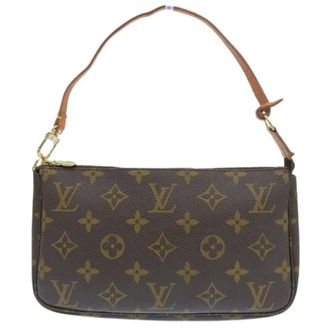 Louis Vuitton Pre-owned Shoulder Bags, female, Brown, Size: ONE SIZE Pre-owned Vintage Shoulder Bag