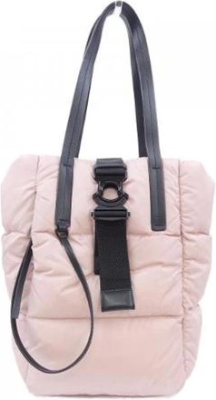 Moncler Pre-owned Tote Bags, female, Pink, Size: ONE SIZE Pre-owned Xander Tote Small Tote Bag