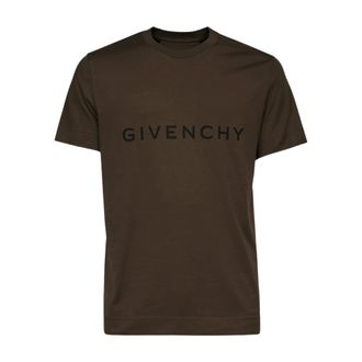 Givenchy Hombre, Camisetas, Marr&oacute;n, Talla: M