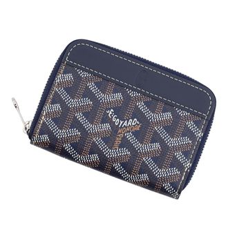 Goyard Blue Navy Pvc Leather Coin Purse/Coin Case (Pre-Owned)