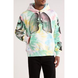 Pleasures Dysfunction Graphic Hoodie in Multi at Nordstrom, Size Xx-Large