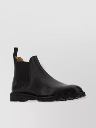 Crockett & Jones leather chelsea ankle boots