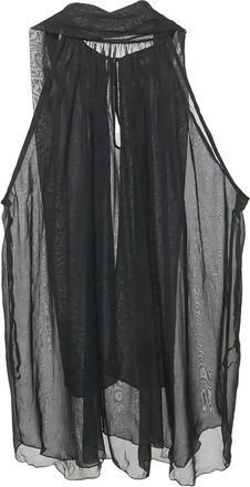 Dolce & Gabbana Zijden blouse - Zwart