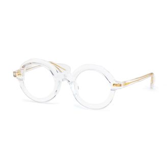 Masahiromaruyama Glasses, unisex, White, Size: 44 MM Mm-0024 Eyewear