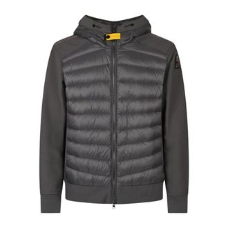 Parajumpers Buck Hybrid Jacket - Heren - Winterjassen - Grijs - M - Leer - Jassen