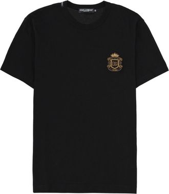 Dolce & Gabbana T Shirt With Heraldic Logo