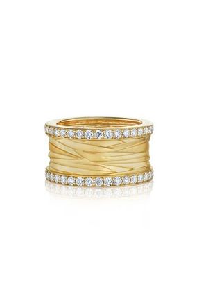 Hueb Amazonia 18K Gold Diamond Ring in Yellow Gold at Nordstrom, Size 7