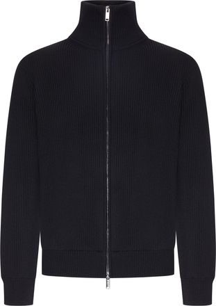 Roberto Collina RIB-KNIT FULL-ZIP CARDIGAN - Roberto Collina - Man