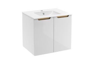 Puma Naturel - Mueble De Ba&ntilde;o Con Lavabo Stilla 60x60x45 Cm, Blanco (stillad06033u1)