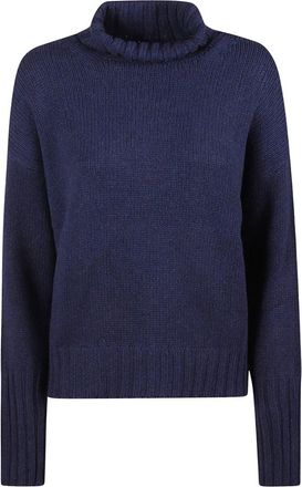 Aragona Turtleneck Trui - Dames - Coltruien - Blauw - XS - Truien & Vesten
