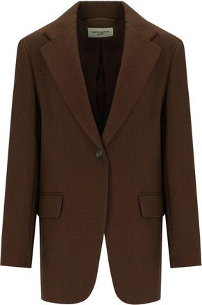 Weekend by Max Mara BLAZER MONOPETTO ASTA MARRONE MAX MARA WEEKEND