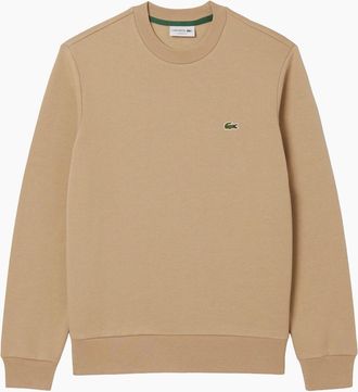 Lacoste Mens Lacoste SH9608 Crew Sweat - Brown - Size: 38