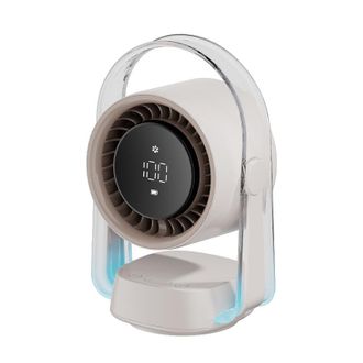 Angel Cerd&aacute; Ventilador De Sobremesa, Ventilador De Dormitorio, Potente Flujo De Aire, 100 Velocidades, Funcionamiento Silencioso, Con Pantalla Digital