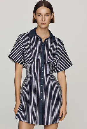 Exquise Tobie Mini Shirtdress