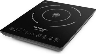 Orbegozo Orbegozo - Placa De Inducci&oacute;n Port&aacute;til Pic 2000, Pantalla Led, Panel De Control T&aacute;ctil, Superficie De Cristal Pirocer&aacute;mico, 10 Niveles De Potencia, 10