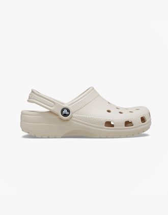 Crocs Womens Crocs CLASSIC Unisex Adults Clogs Frappe - Almond Tan Platino - Size: 6
