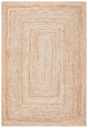 Safavieh Alfombra costero de yute beige, 91 x 152 cm