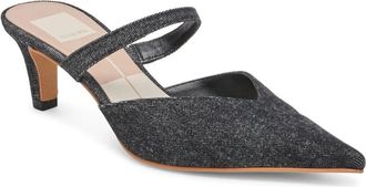 Dolce Vita Kanika Pump Women Carbon Denim Pointed Toe Stiletto Heel HTAT1090