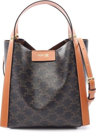 Celine Pre-owned Celine Small Triomphe Cube Satchel Ladies V0K0G8YKJ7A301SR