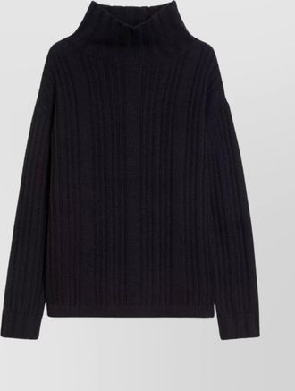 Max Mara wool and cashmere high neck sweater