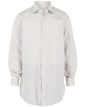Brioni Striped Button-Up Shirt