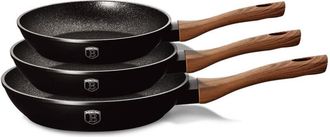 Berlinger Haus Juego De Sartenes 3 Piezas 20/24/28 Cm Berlinger Haus &Eacute;bano Palisandro Bh-1727