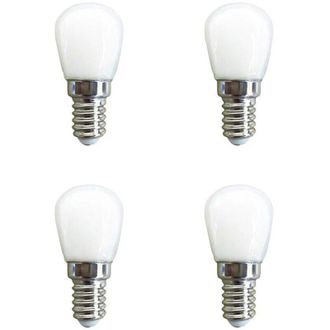 OEM Bombilla Led Impermeable E14 De 3w, &Aacute;ngulo De Haz De 360&deg;, 220v Ca Para Refrigerador/m&aacute;quina De Coser/torno, 4 Unidades - Crezuo