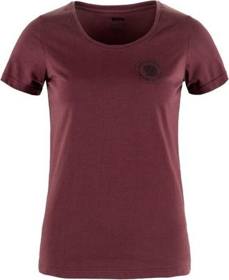 Fj&auml;llr&auml;ven 1960 Logo T-Shirt f&uuml;r Damen | rot