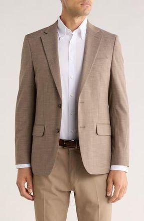Original Penguin Notch Lapel Blazer in Light Brown at Nordstrom Rack, Size 46 Regular