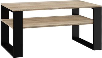 OEM Mesa De Centro Moderna 1p Sonoma, Negro