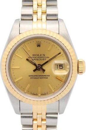 Rolex Pre-owned Datejust 69173 - - Pre-owned - Donna - Giallo - ONE SIZE