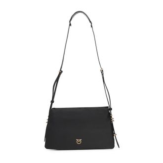 Pinko Shoulder Bags - Dames - Schoudertassen - Zwart - ONE Size - Leer - Tassen