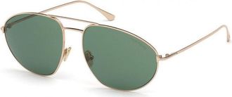 Tom Ford FT0796 28N Shiny Rose Gold/Green