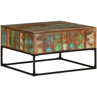 vidaXL Mesa De Caf&eacute; 68x68x41 Cm Recuperado Masivo