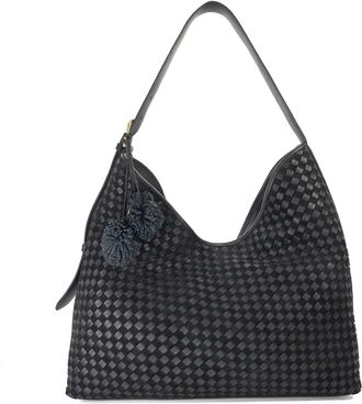 Dune London Womens Accessories Disguising L - Woven Shoulder Bag - Black - One Size