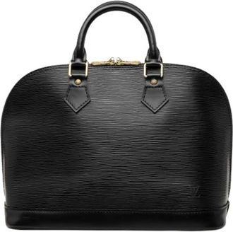 Louis Vuitton Pre-owned Alma PM - Dames - Vintage Handtas - Zwart - ONE Size - Leer - Vintage