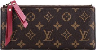 Louis Vuitton Brown Monogram Canvas Adele Wallet (Authentic Pre-Loved)