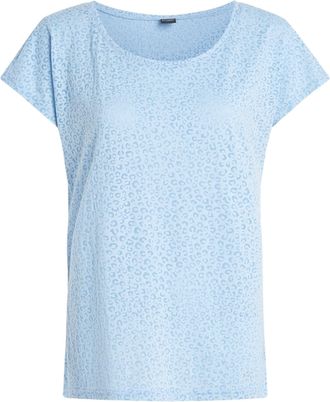Protest T-Shirt PROTEST T-SHIRT PRTMEGAN, Damen, Gr. XL, blau (havasublau), Obermaterial: 60% Baumwolle CO. 40% Polyester PES., Shirts T-Shirt