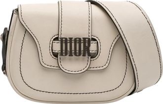 Dior Pre-owned Saddle Bag - Dames - Vintage Mini Tas - Wit - ONE Size - Vintage