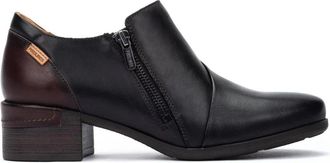 Pikolinos Zwarte damespomp met hak - Dames - Laarzen met Hak - Zwart - 37 EU - Schoenen