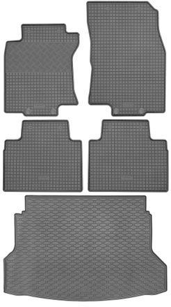 OEM Nissan X-trail T32 Suv De 09.2017 A 12.2021 Set - Alfombrillas De Goma Para Coche + Alfombrilla Para Maletero