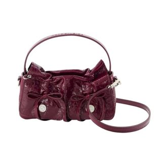 Acne Studios Multipocket Micro Crossbody - Dames - Tassen - Rood - Maat: ONE Size Leer