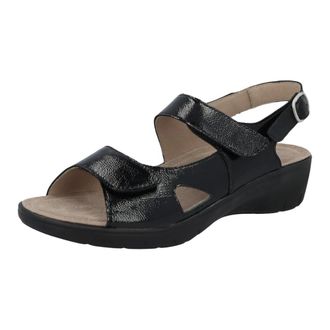 Solidus Dames, Schoenen, Zwart, Maat: 38 EU Leer