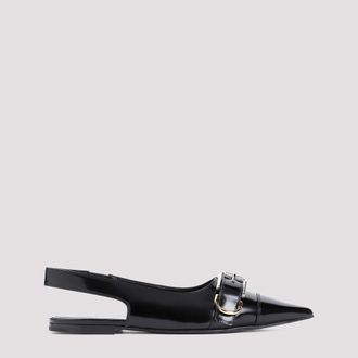 Givenchy Black Leather Sandals