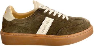 Pantofola D'oro Green Suede Men Mens Sneaker